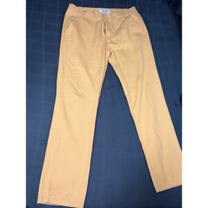 Bellfield Quality Heritage Garments Est 1986 Men's Pants Orange Size 36